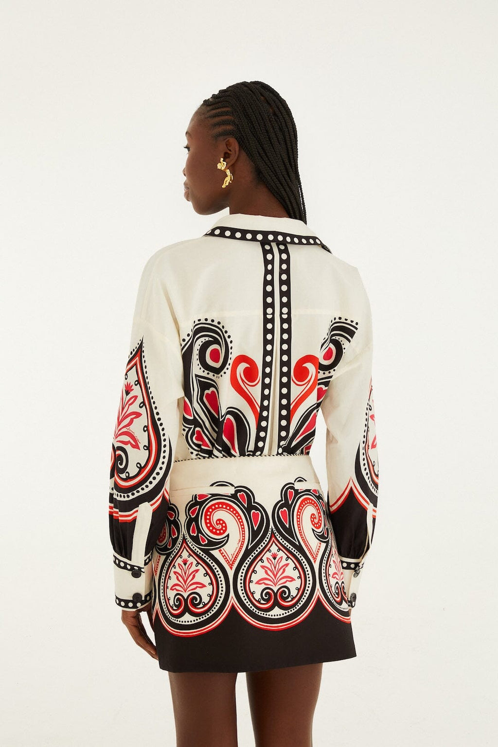 Off-White Graphic Ainika Mini Skirt